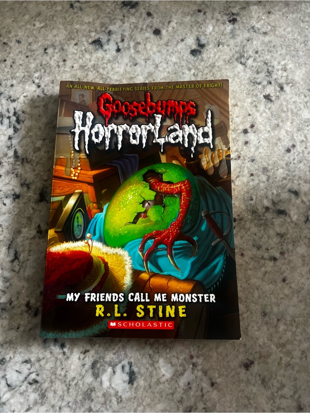 Scholastic Goosebumps HorrorLand Paperback My Friends Call Me Monster